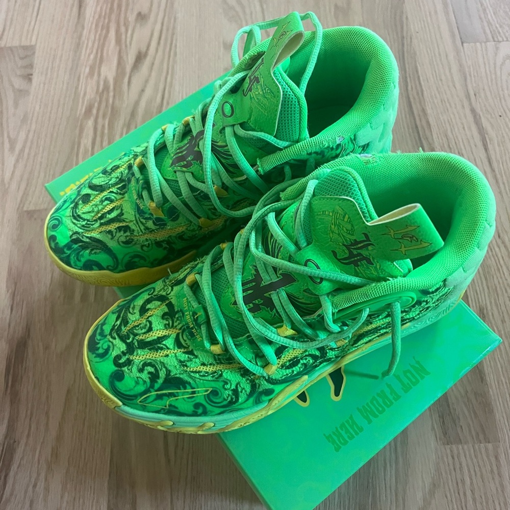 Puma Kids Lamelo Basketball Sneakers.